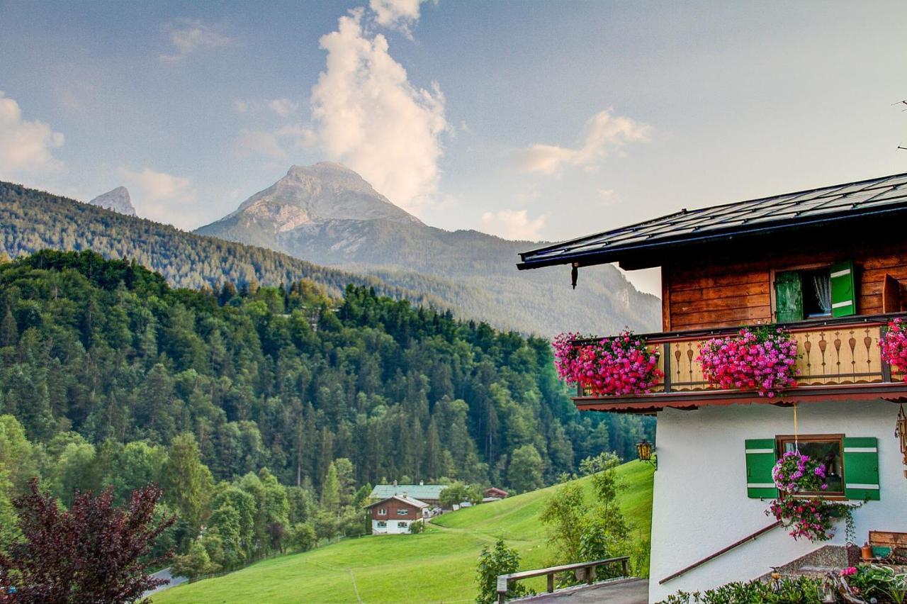Ferienhaus Wiesenlehen Bischofswiesen Exterior foto